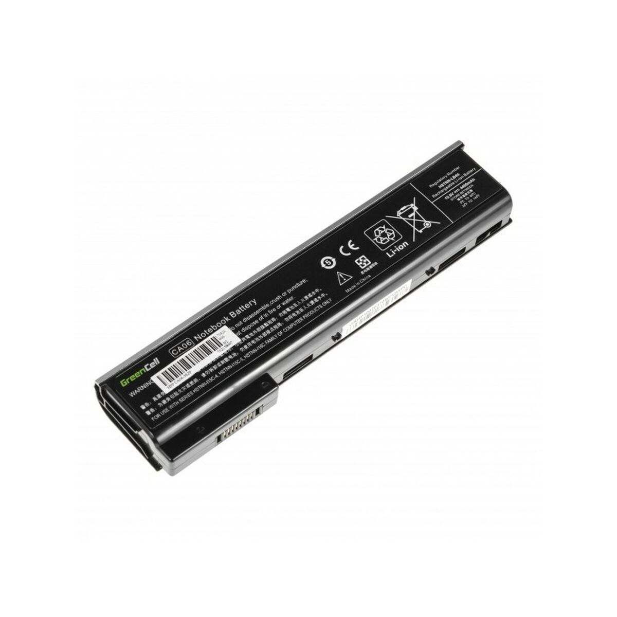 Batteria per Laptop Green Cell HP100 Nero 4400 mAh